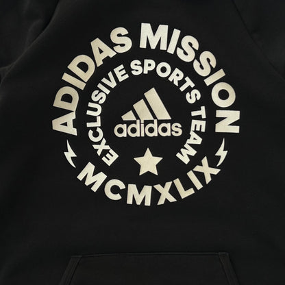 Vintage Adidas Mission Black Hoodie