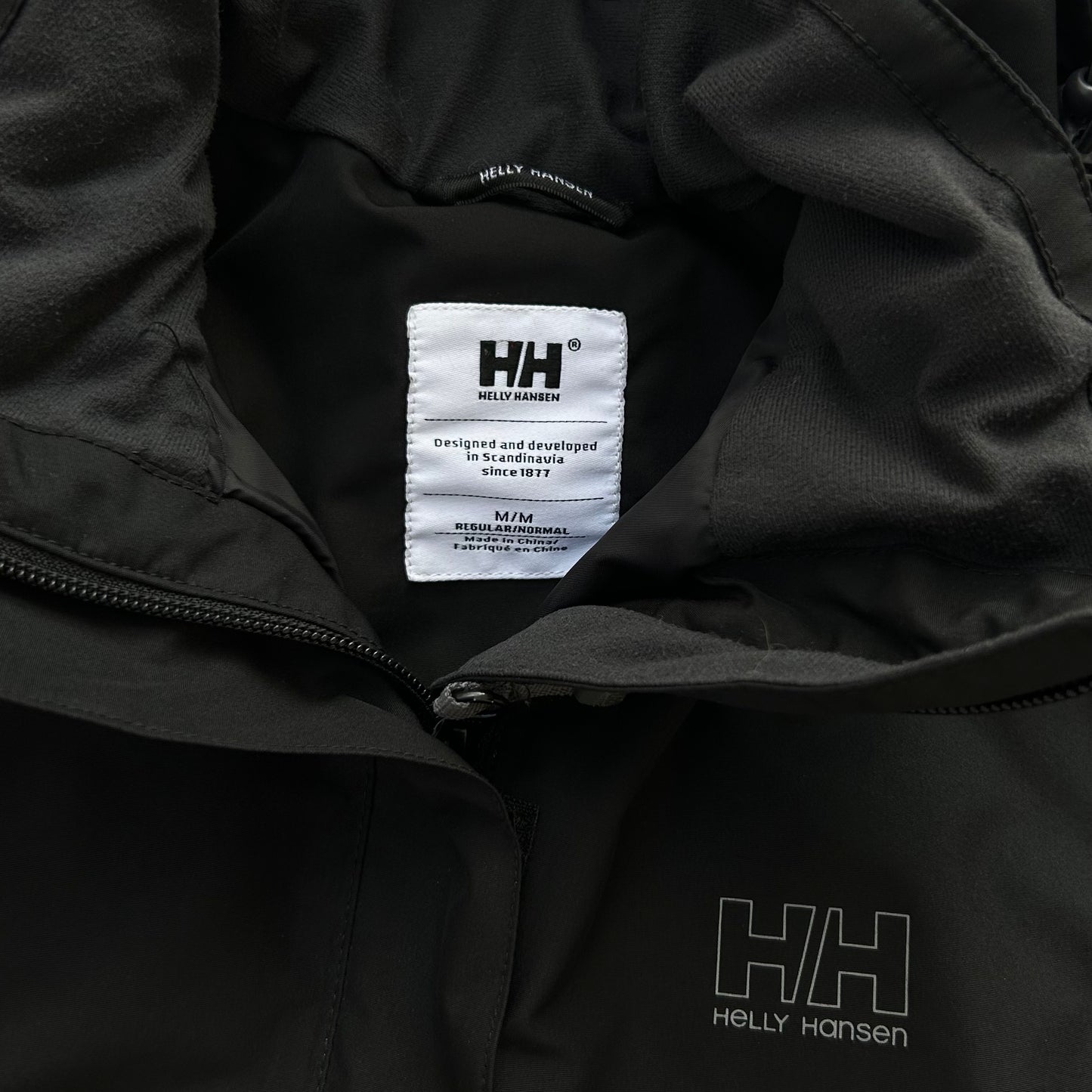 Helly Hansen Full Zip Hidden Hoodie Jacket