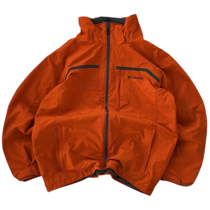 Columbia Light Ski Style Orange Full Zip Jacket