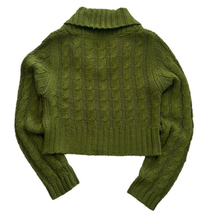 Y2k Cropped Cardigan