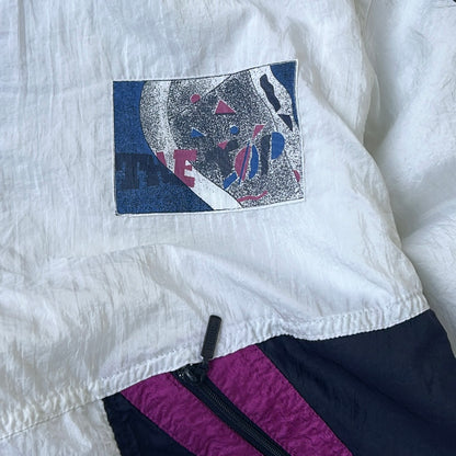 Vintage Puma Multicoloured Shell Full Zip Jacket