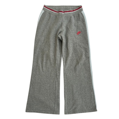 Nike Grey Vintage Wide Leg Adjustable Joggers