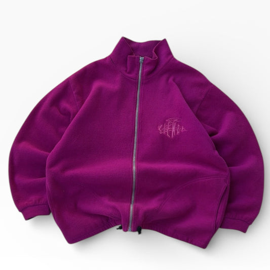 Polartec Full Zip Hot Pink Adjustable Fleece Jacket