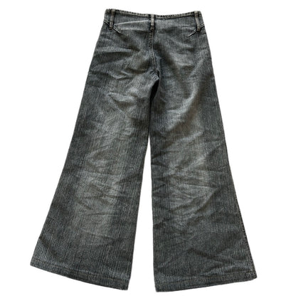 2000s SAXX Wide Leg Elastic Jeans