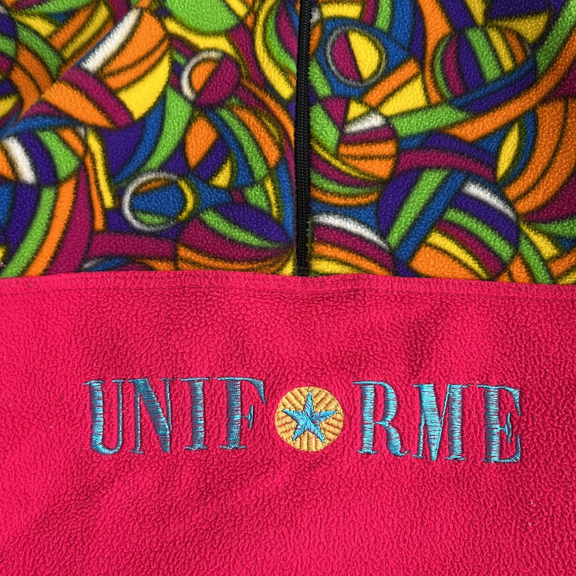 UNIFORM 1/4 Zip Crazy Adjustable Fleece