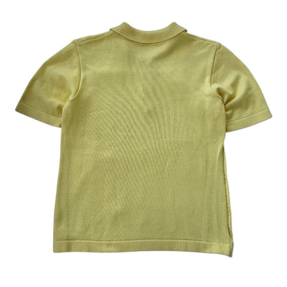 Knit 1/4 Zip Bright Tshirt