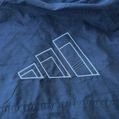Vintage Adidas Track Jacket Gray – 90s Windbreaker