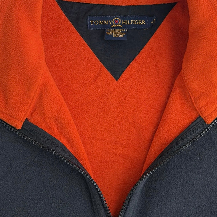 Tommy Hilfiger Dark grey x Orange Vest fleece jacket