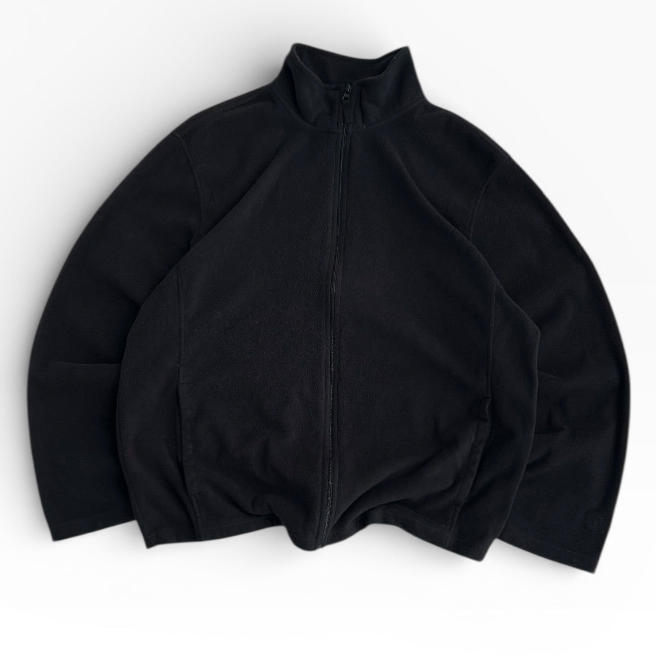 Starters Black Full Zip Fleece Jacket