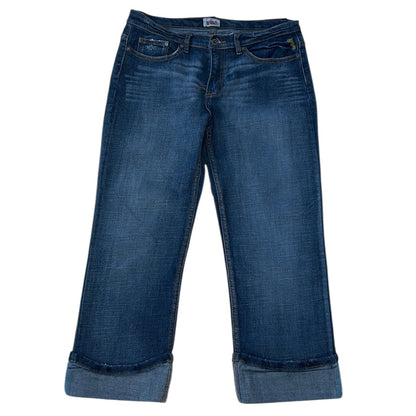 00s Capri Back Pockets Design Jeans