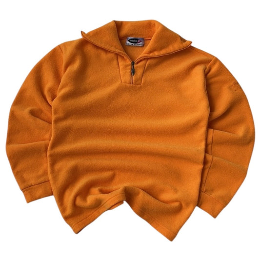 Orange Vintage 1/4 Zip Fleece