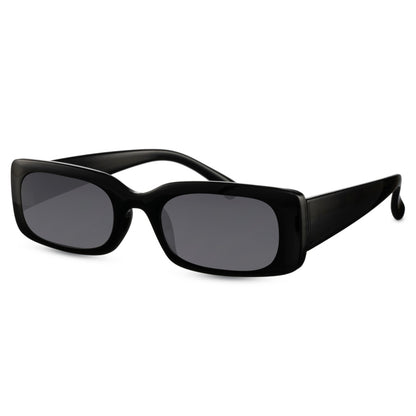 The Berlin – Bold Black Rectangle Shades