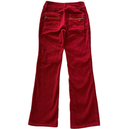 Corduroy Red Pants