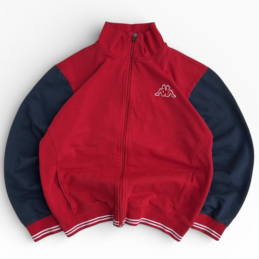 KAPPA Vintage Dark blue x Red Full Zip Jacket