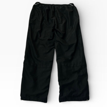 Fila 90s Black embroidered logo track pants