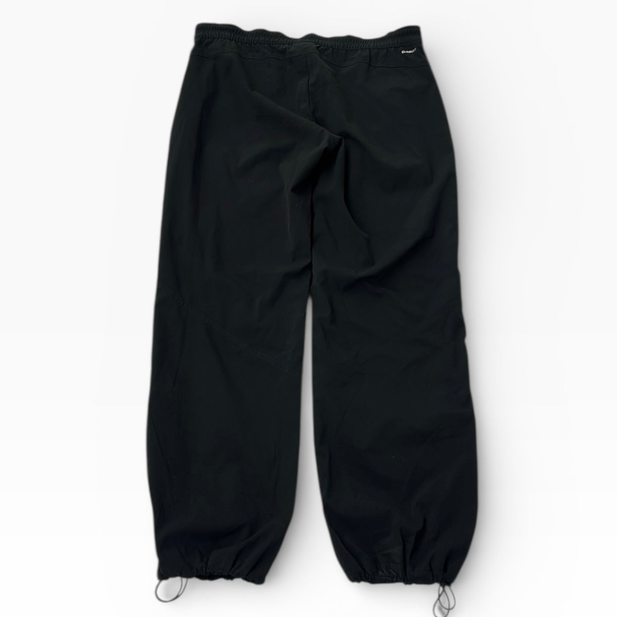 Adidas Baggy fit nlack embroidery logo button & Zip up adjustable track pants