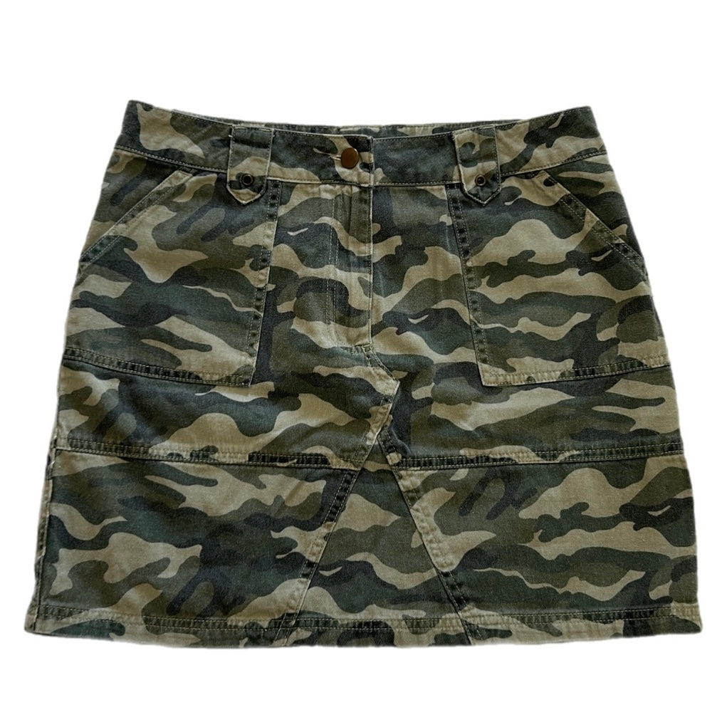 Y2k Camo Mini Skirt