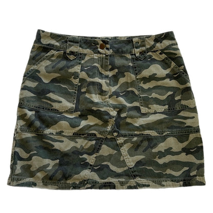 Y2k Camo Mini Skirt