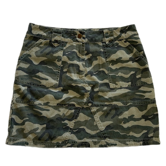 Y2k Camo Mini Skirt