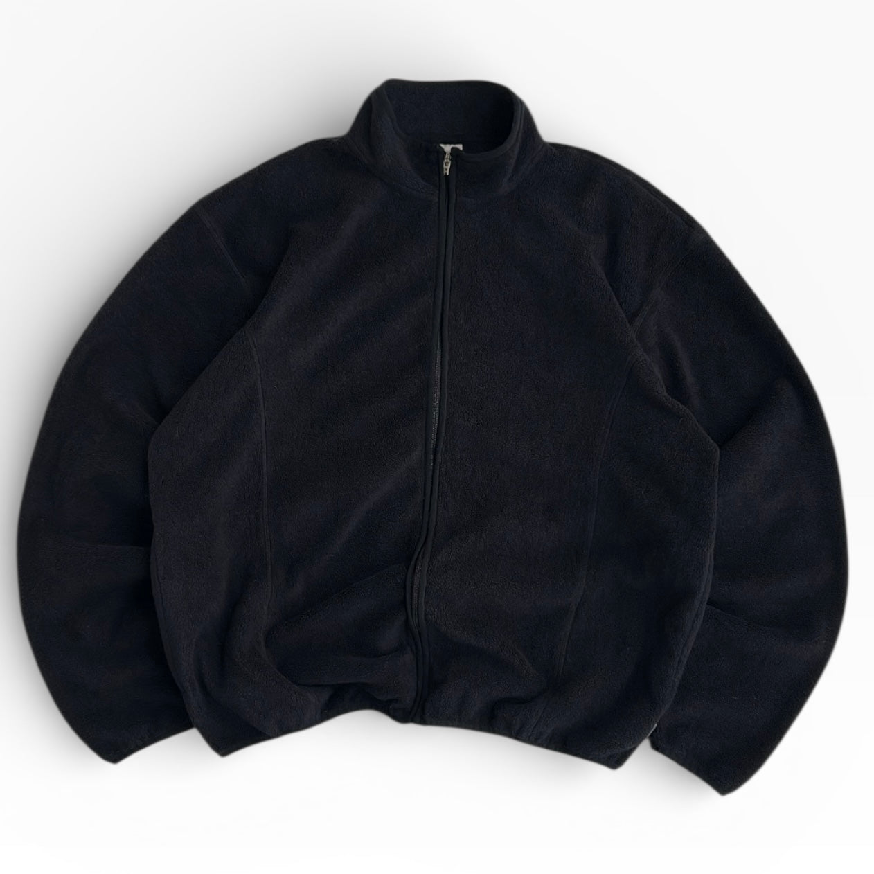 Russell Black Full Zip Fleece Jacket