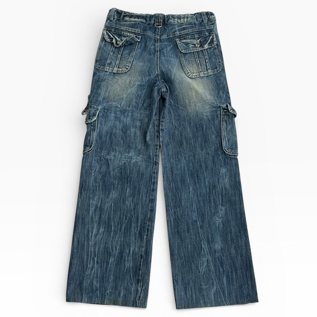 00’s Cargo Denim Adjustable pants