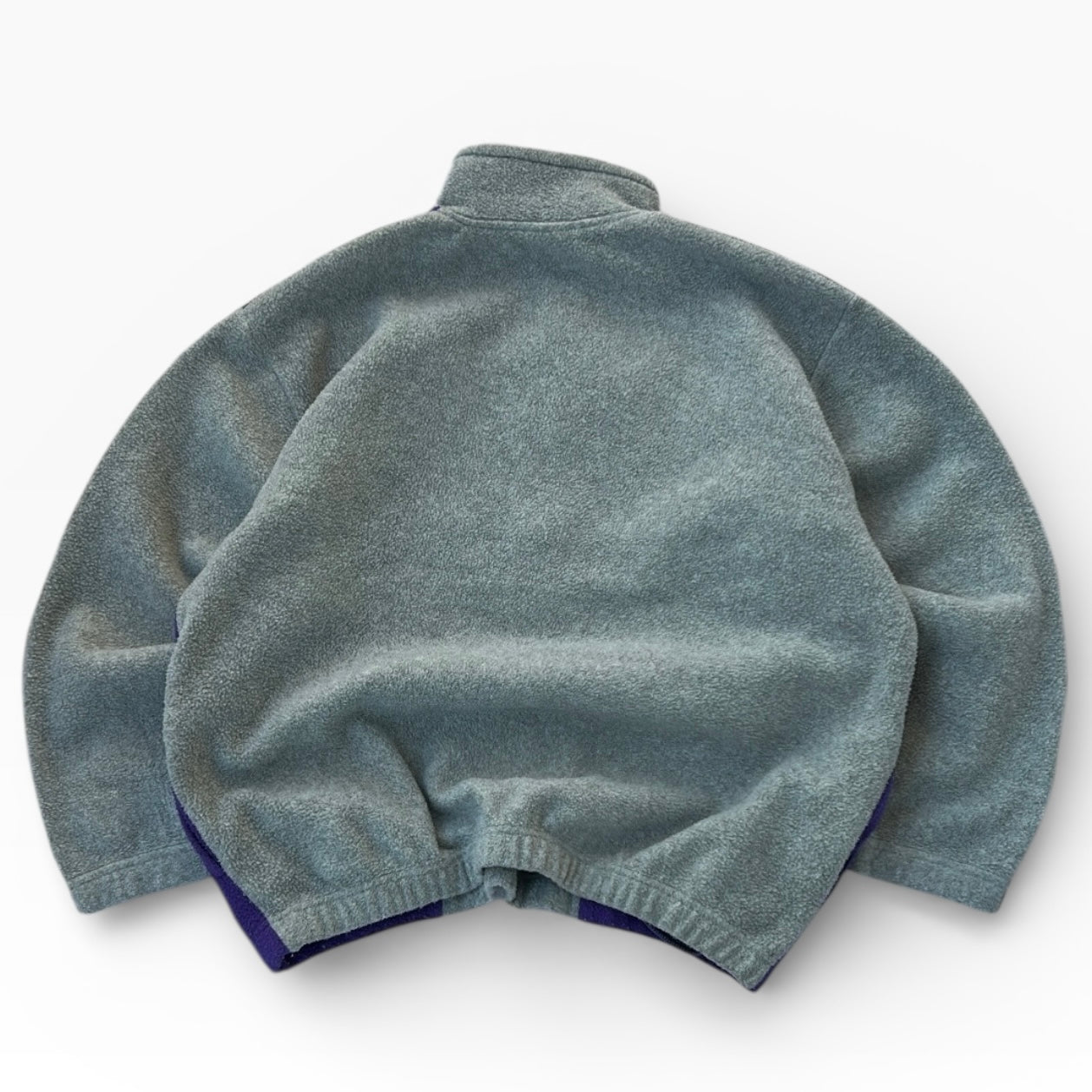 Vintage Campagnolo purple 1/4 Zip Fleece With Front Pocket