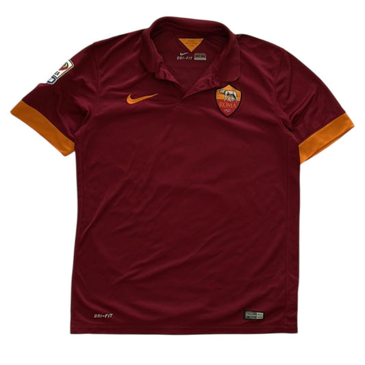 Polo Roma Home Shirt Gubitosi  No.9 Authentic 2014 Dri-Fit