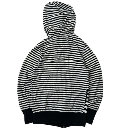 Adidas Stripped Hooded Full Zip Jacket