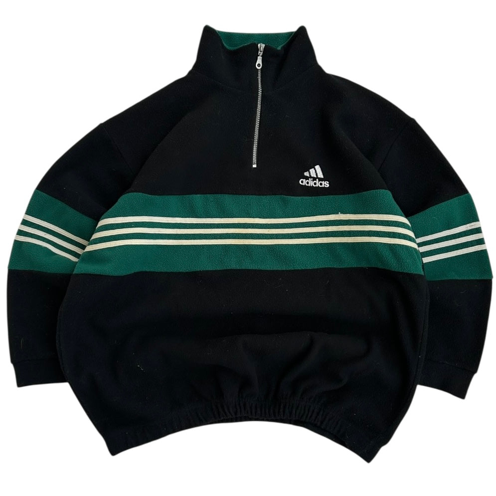 Adidas 1/4 Zip Black Fleece (Fake)