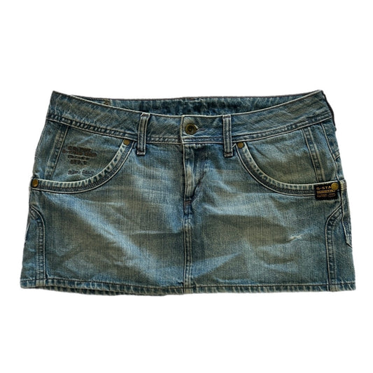 Y2k Denim Mini Skirt