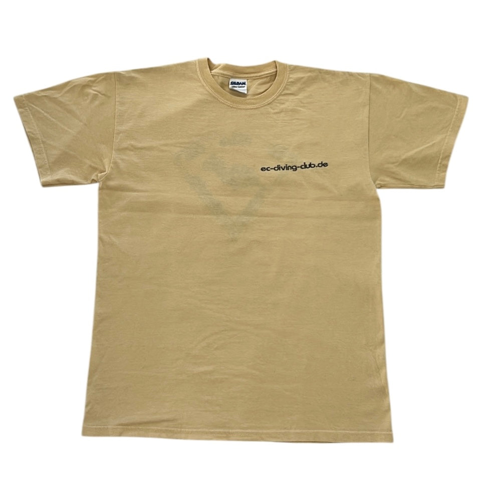 Back Embroidery Stamp Graphic Tshirt (100% Cotton)