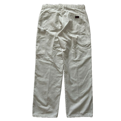 Dickies White Cotton Pants