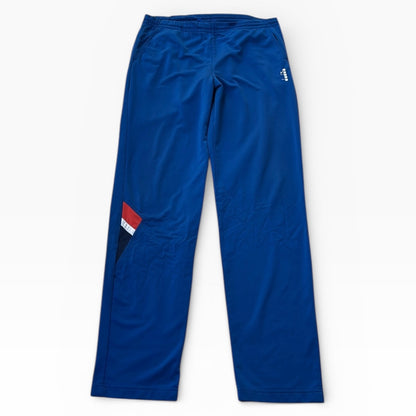 Diadora blue vintage adjustable track pants