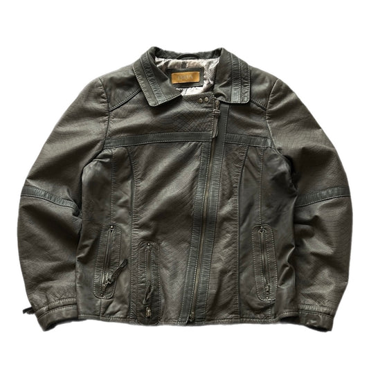 BIBA Paded Leather Jacket