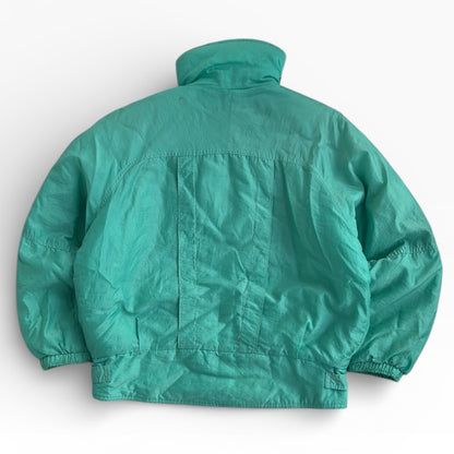 SARE 90s Vintage Turquoise Adjustable Ski Jacket – Oversized / Unisex