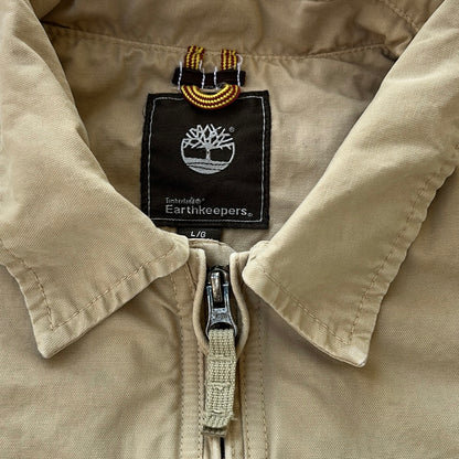 Timberland Beige Outdoor Full Zip Jacket