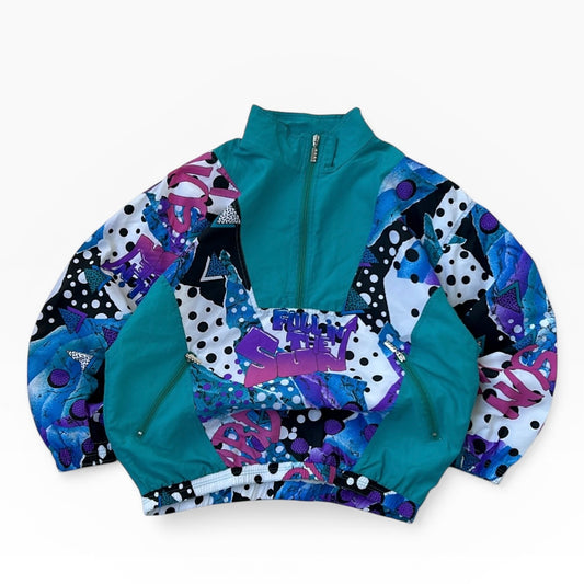 Full in the sun vintage graphic 1/4 Zip overshirt