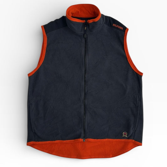 Tommy Hilfiger Dark grey x Orange Vest fleece jacket