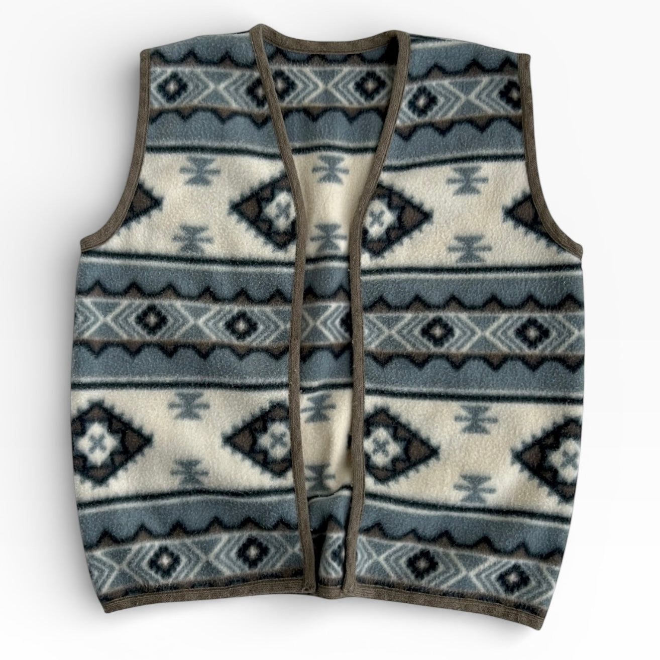 Vintage Pattenred vest fleece