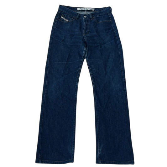 Diesel Industry Denim Division High Waisted Dark-Wash Jeans