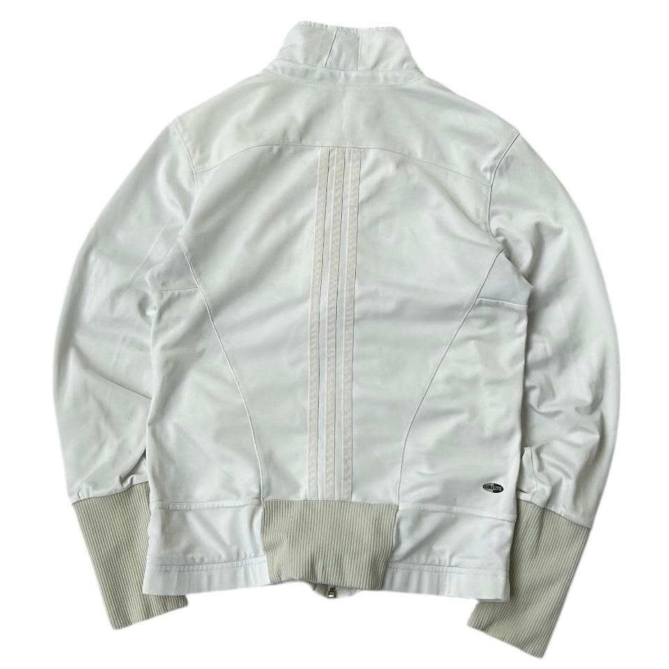 Adidas Clima365 Toght Fit Full Zip White Jacket