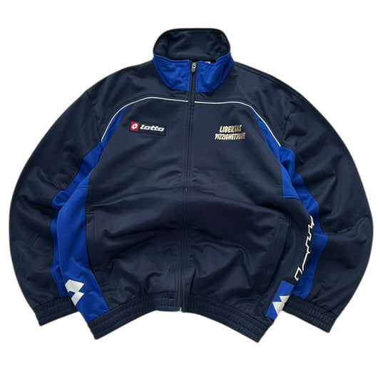 Lotto Graphic Navy Full Zip Track Jacket