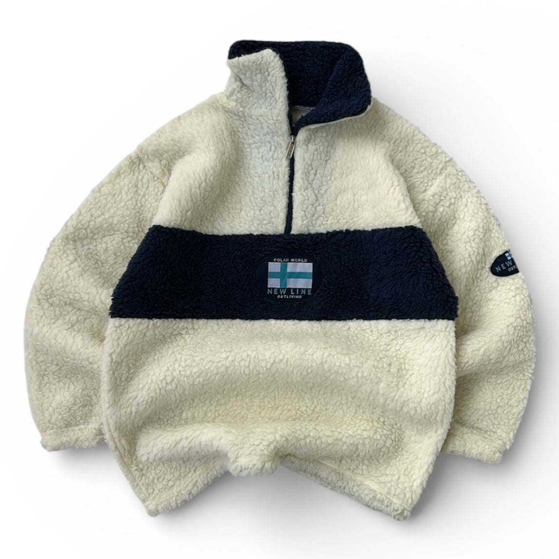 New Line Fuzzy 1/4 Zip Adjustable Fleece