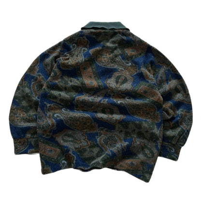 Vintage 1/4 Button-Up Fleece Shirt
