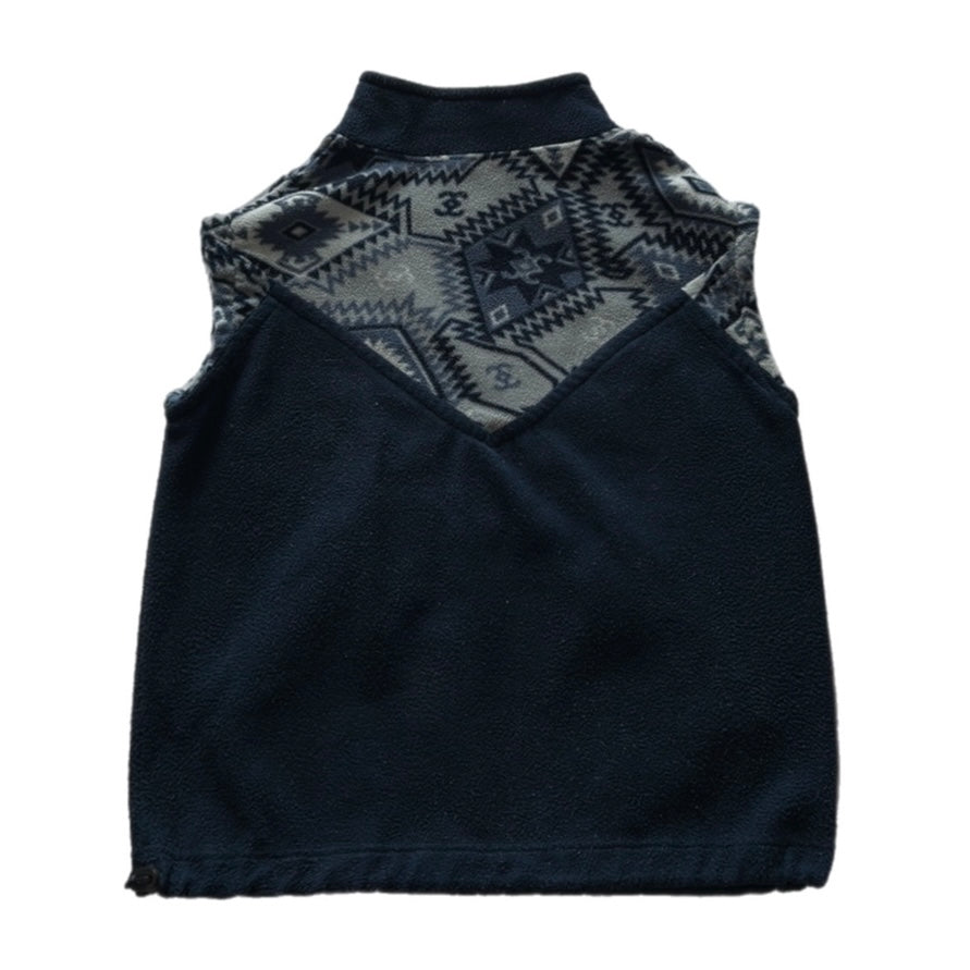 1/4 Zip Vintage Fleece Vest Jacket