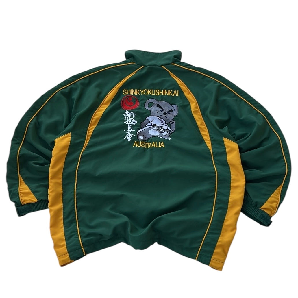 Vintage Shell Jacket with Embroidery “Shinkyokushinkai Australia”