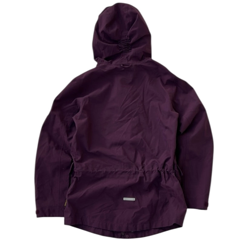 Jack Wholfskin Purple Light Hooded Full Zip Jacket