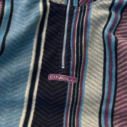 ONEILL 1/4 Zip Patterned Fall tones Fleece