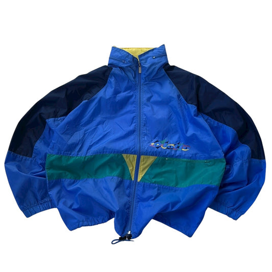 90s Lotto Multicoloured Windbreaker Adjustable Jacket