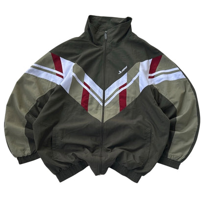 Multicoloured Windbreaker Full Zip Jacket